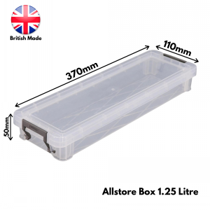 Allstore Plastic Storage Box Size 09 (1.25 Litre)